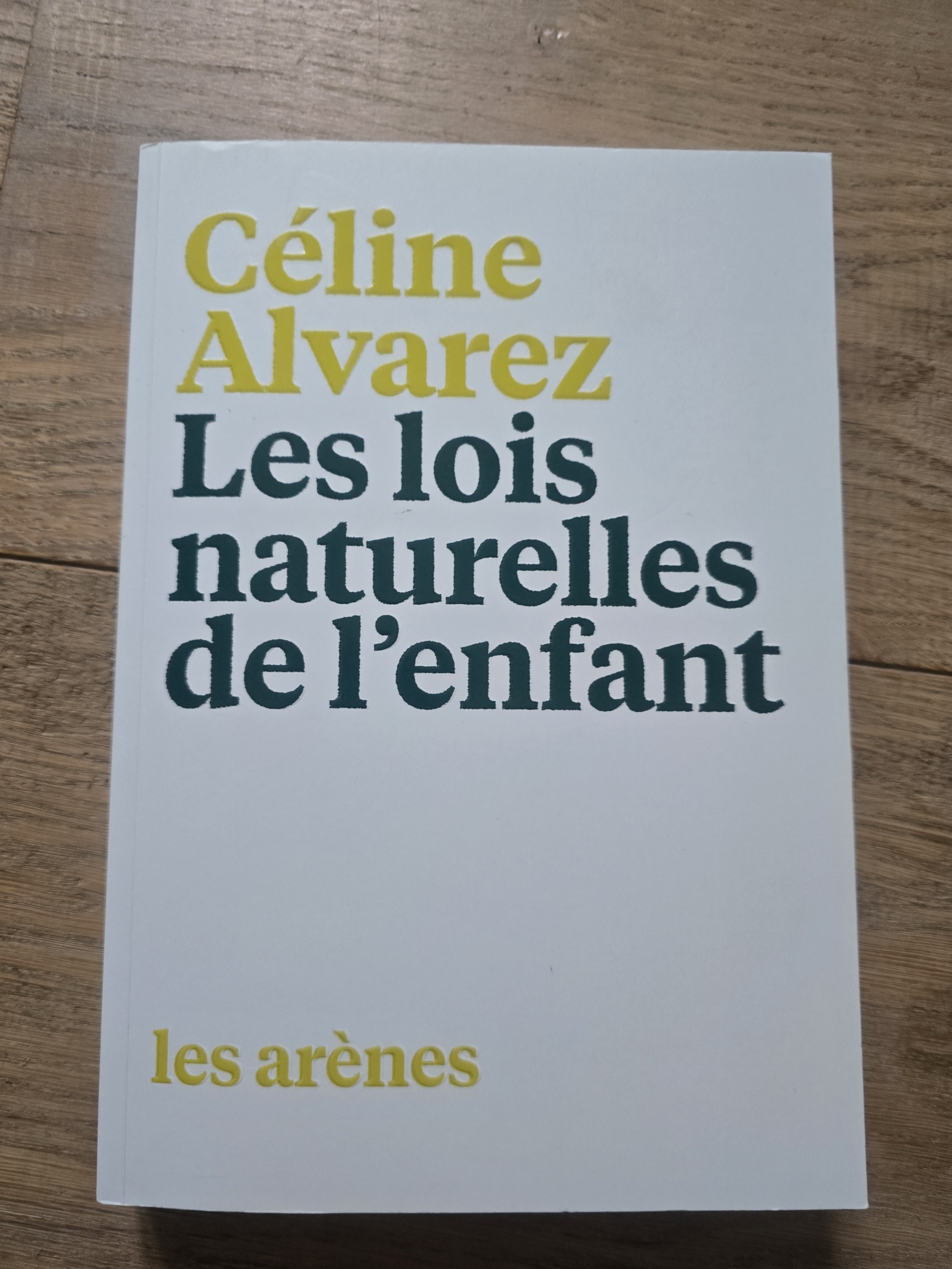 Les lois naturelles de l'enfant