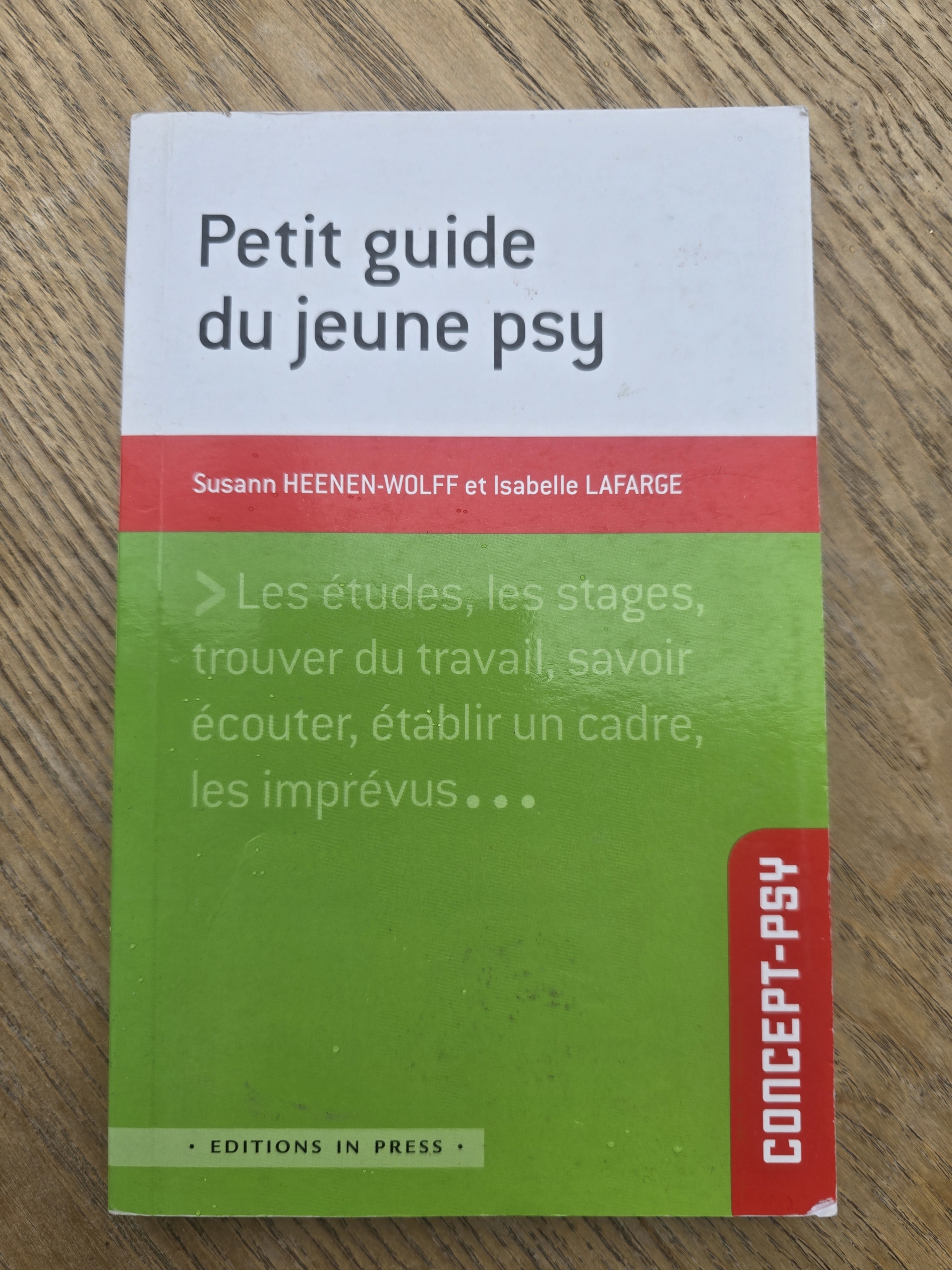 Petit guide du jeune psy