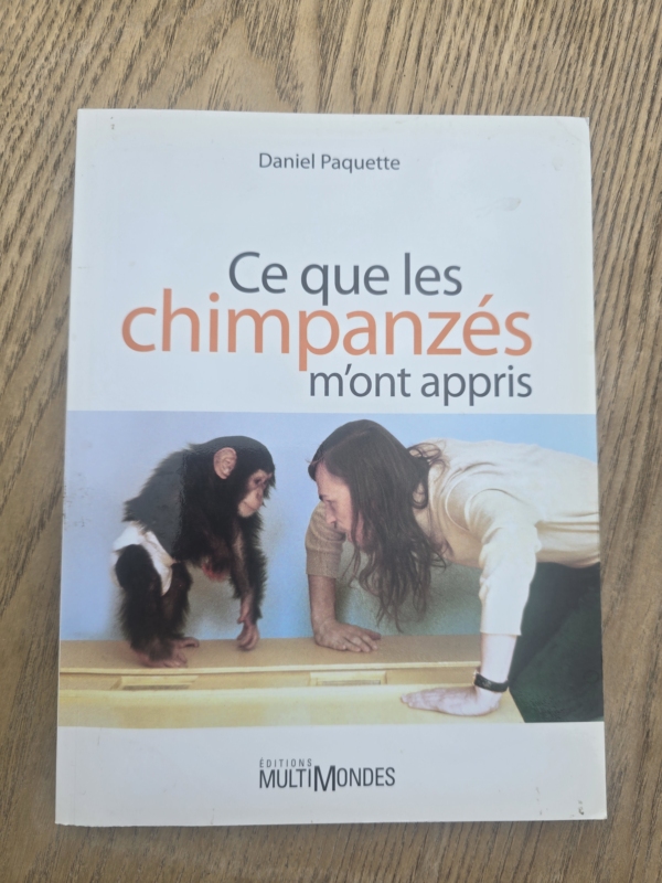 Ce que les chimpanzés m'ont appris